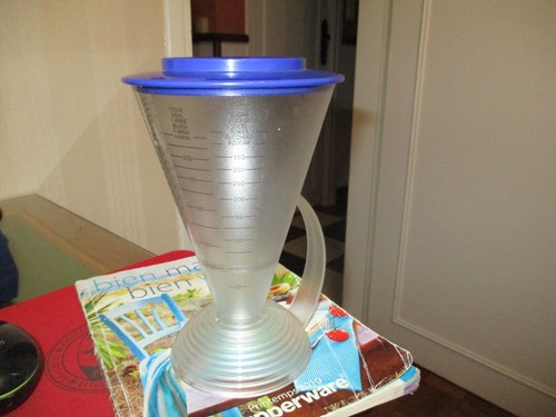 Tupperware verre doseur - verre, ,