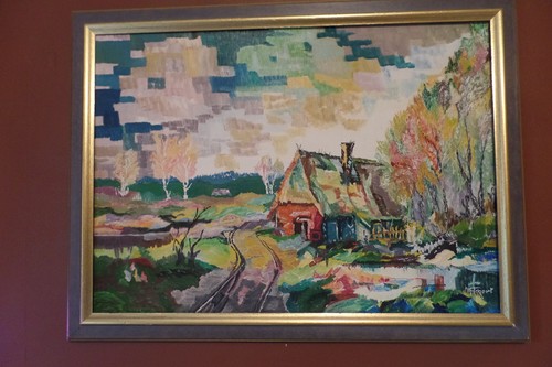 Tableau peintre alsacien - peintre,