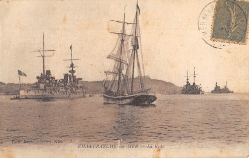 Cpa villefranche sur mer - sur, /