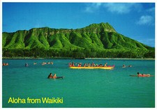 Canoeing in Hawaii - Waikiki