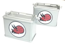 PLAYMOBIL (AA118) DINOSAURES - Lot 2 Caisses Bandoulière Valises Latérales 4162