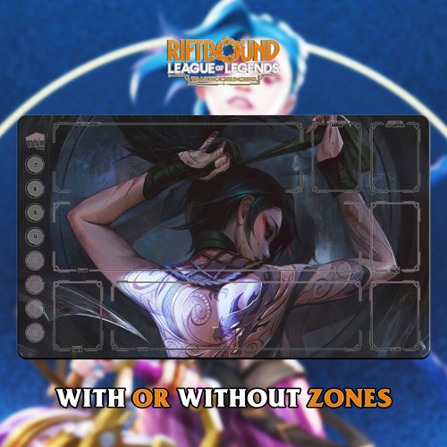 Riftbound lol tcg playmat - lol,