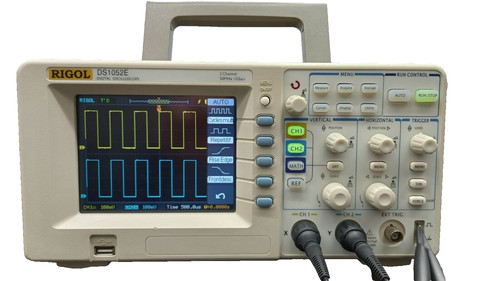 Rigol ds1052e 2x50mhz gsa s - 2x50mhz, gsa/s