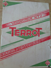 Catalogue ancien Terrot - vélomoteur - Dijon 100 cm3 MTV année 1956 ( ref 138 )