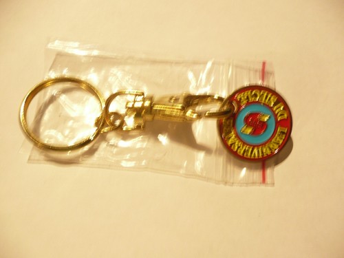 Porte cle clef jeton - porte,