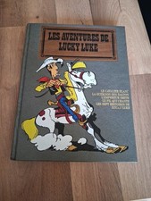 Livre B Ð Les aventures de Lucky Luke Album - Hachette Dargaud Luxe 1990