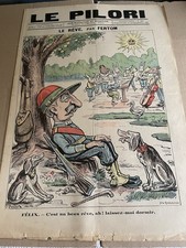 Le Pilori Numéro 595 Dimanche 12 Sep 1897 Journal Satirique Illustré Fertom XIXe
