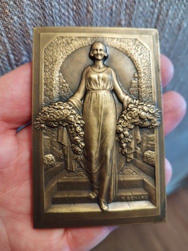 Grande médaille plaque - médaille,