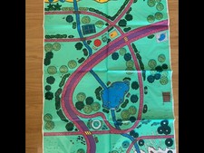 Polly pocket bluebird vintage tapis Pollyville bon état 