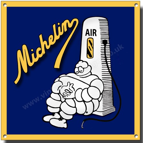 Michelin pneus signe - pneus, métal