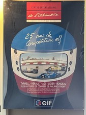 Affiche originale 25ans de compétition ELF 1992 #Collection Automobile Poster F1