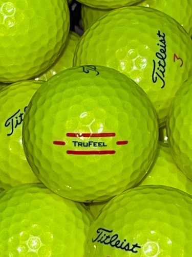 Yellow titleist trufeel - 24,