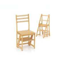 Chaise Escabeau Pliable