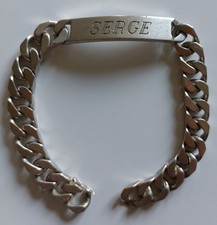 GOURMETTE ARGENT MASSIF HOMME