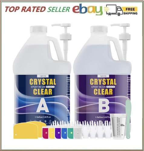 Epoxy resin kit gallon - epoxy, 2