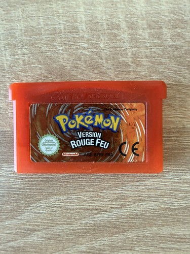 Pokemon version rouge feu gba - version,