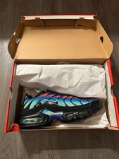 Air max plus black blue - air,