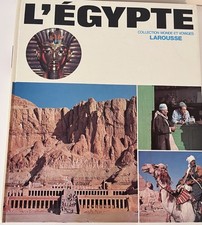 L’Égypte – Larousse 1974 – Livre illustré société & traditions – Vintage