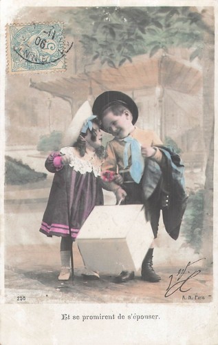 Lot cartes postales petite - 4,