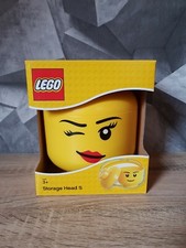 TÊTE BOITE PIECES LEGO RANGEMENT JOUET ENFANT BONHOMME