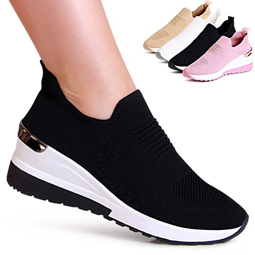 Baskets femme talon wedge - talon,