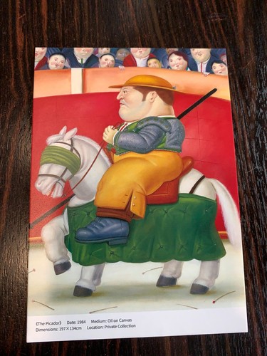 Carte postale 14x10 - carte, peintre