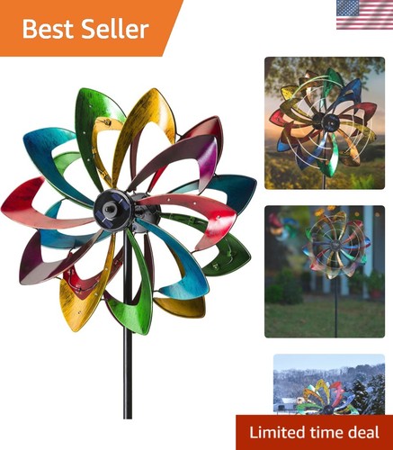 Majestic solar lighted metal - lighted,