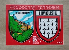 Carte postale Blason adhésif