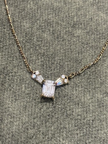 Collier ancien argent dore - collier,