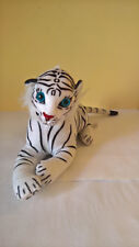 Peluche tigre blanc