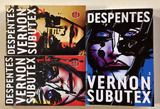 VERNON SUBUTEX tomes 1 à 3 Virginie Despentes roman livre COMPLET