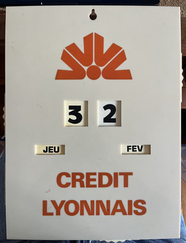 Ancien calendrier perpétuel - ancien,