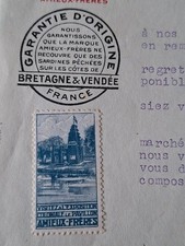 1931 Lettre Maison AMIEUX