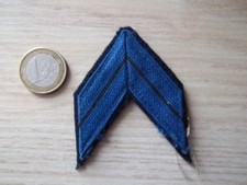 écusson insigne tissu grade de bras brigadier service du matériel
