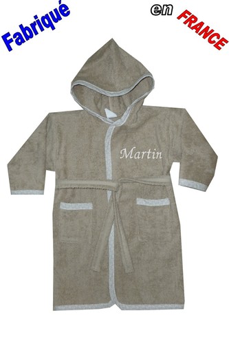 Peignoir enfant prénom - peignoir,