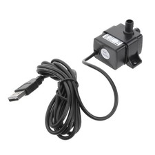  USB 120L / H 5V Mini Aquarium Pompe à eau portable submersible Fish Tank Ultra