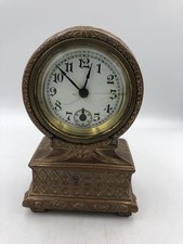 USA JB 1376 ancien réveil pendulette- vintage alarm  clock desk mantle, orologio