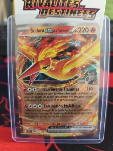 Carte pokémon sulfura - carte,