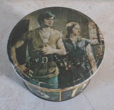 Vintage candy tin box BROCHET Terry the Sling 1960s ORTF antique sweet France