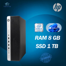 PC DE BUREAU HP 800 G3 SFF INTEL I5 RAM 8 Go SSD 1TB WIN 11 PRO RECONDITIONNÉ