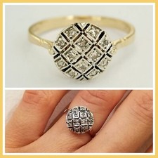 Bague en OR Jaune 14 Carats k