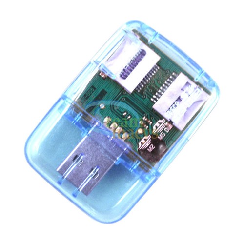 Clés usb bleue - bleue, lecteur