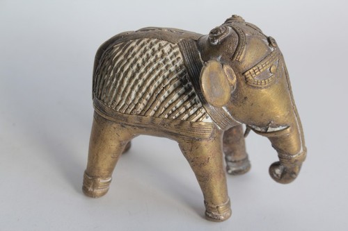 Ancien éléphant bronze - Éléphant,