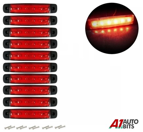 10x 12v 24v - 12v, rouge