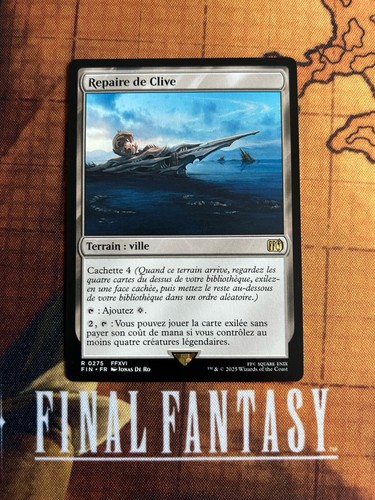 Repaire clive carte - clive,