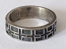 Bague Argent Massif Taille 59 - 5,7 g Bijoux