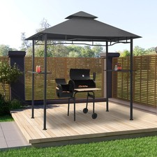 Belvédère de Barbecue Acier Chapiteau Tente Tonnelle Pavillon Extérieur vidaXL