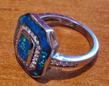       bague   opale style