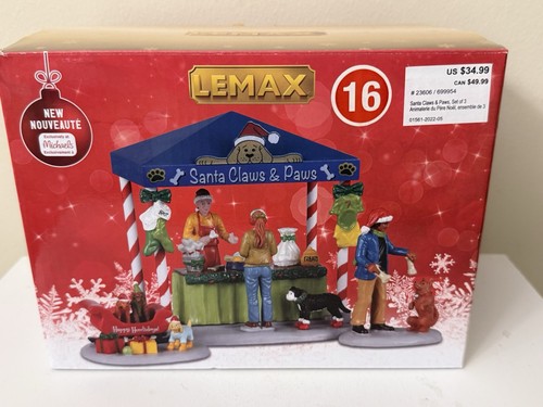 New lemax santa - lemax, claws