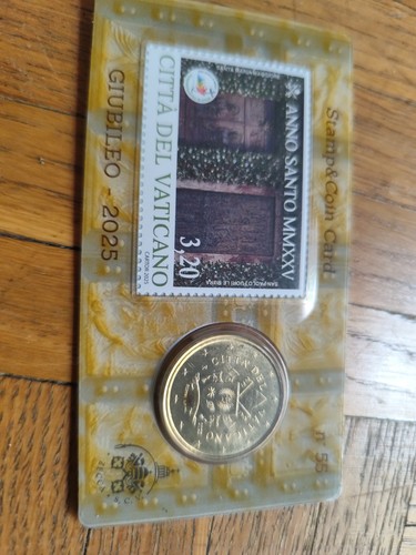 Stamp and coin - stamp,